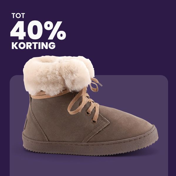 Boots tot 40% korting