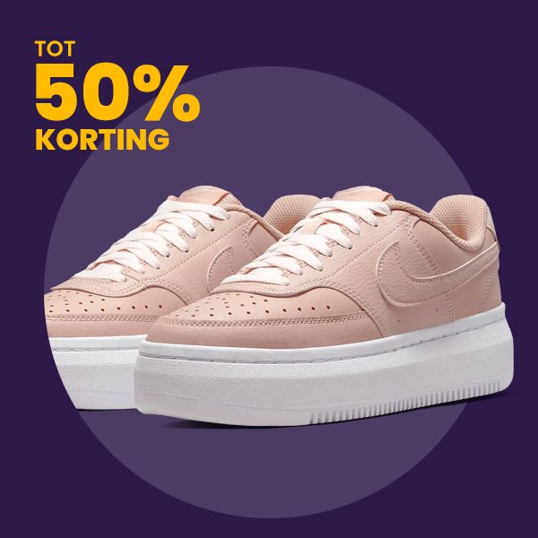 Nike sneakers tot 40% korting